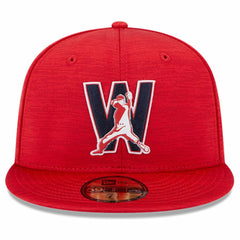 Washington Nationals New Era 2023 Clubhouse 59FIFTY Fitted Hat - Red - New Era Discount
