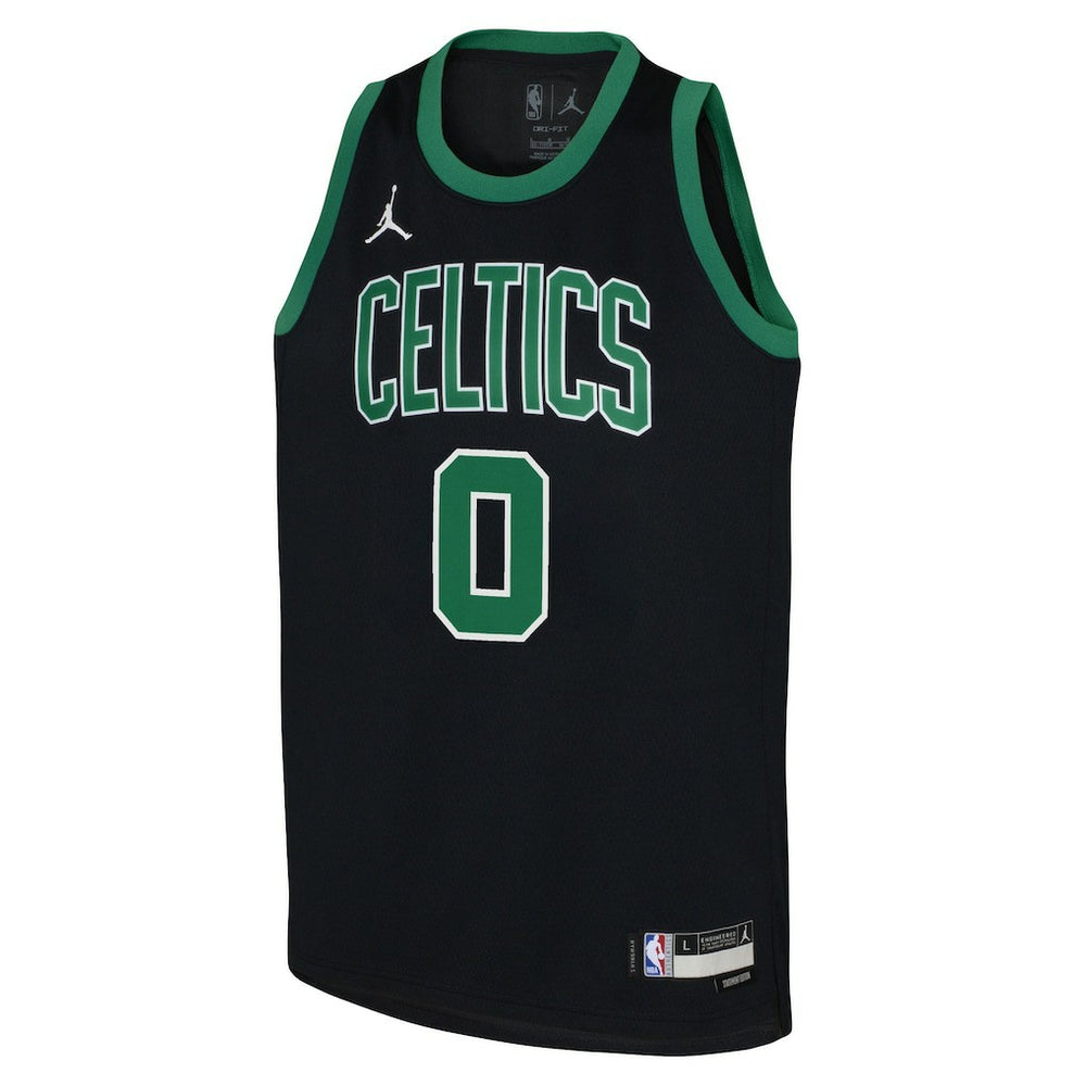 Jayson Tatum Boston Celtics Jordan Brand Youth Swingman Jersey Statement Edition Black