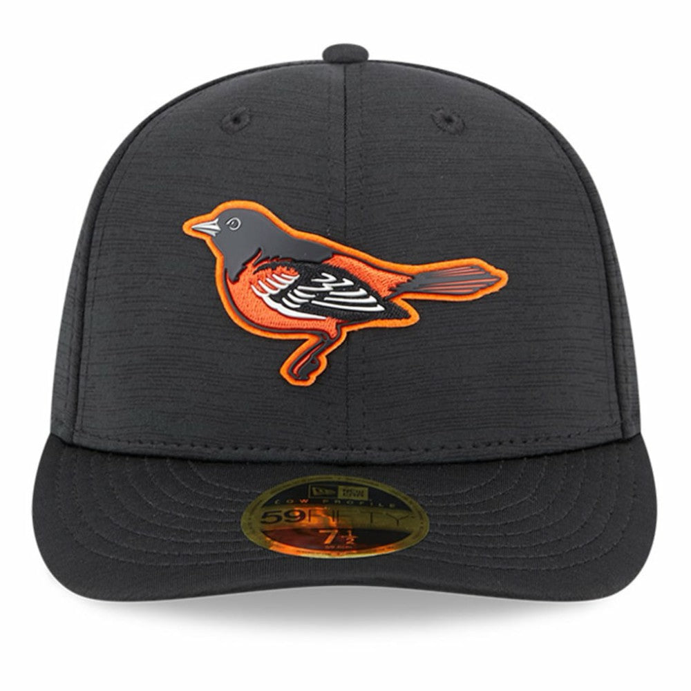 Baltimore Orioles New Era 2023 Clubhouse Low Profile 59FIFTY Fitted Hat - Black - New Era on Sale