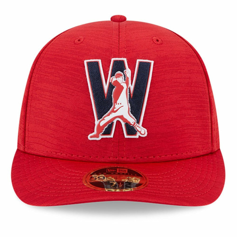 Washington Nationals New Era 2023 Clubhouse Low Profile 59FIFTY Fitted Hat - Red - New Era Sale