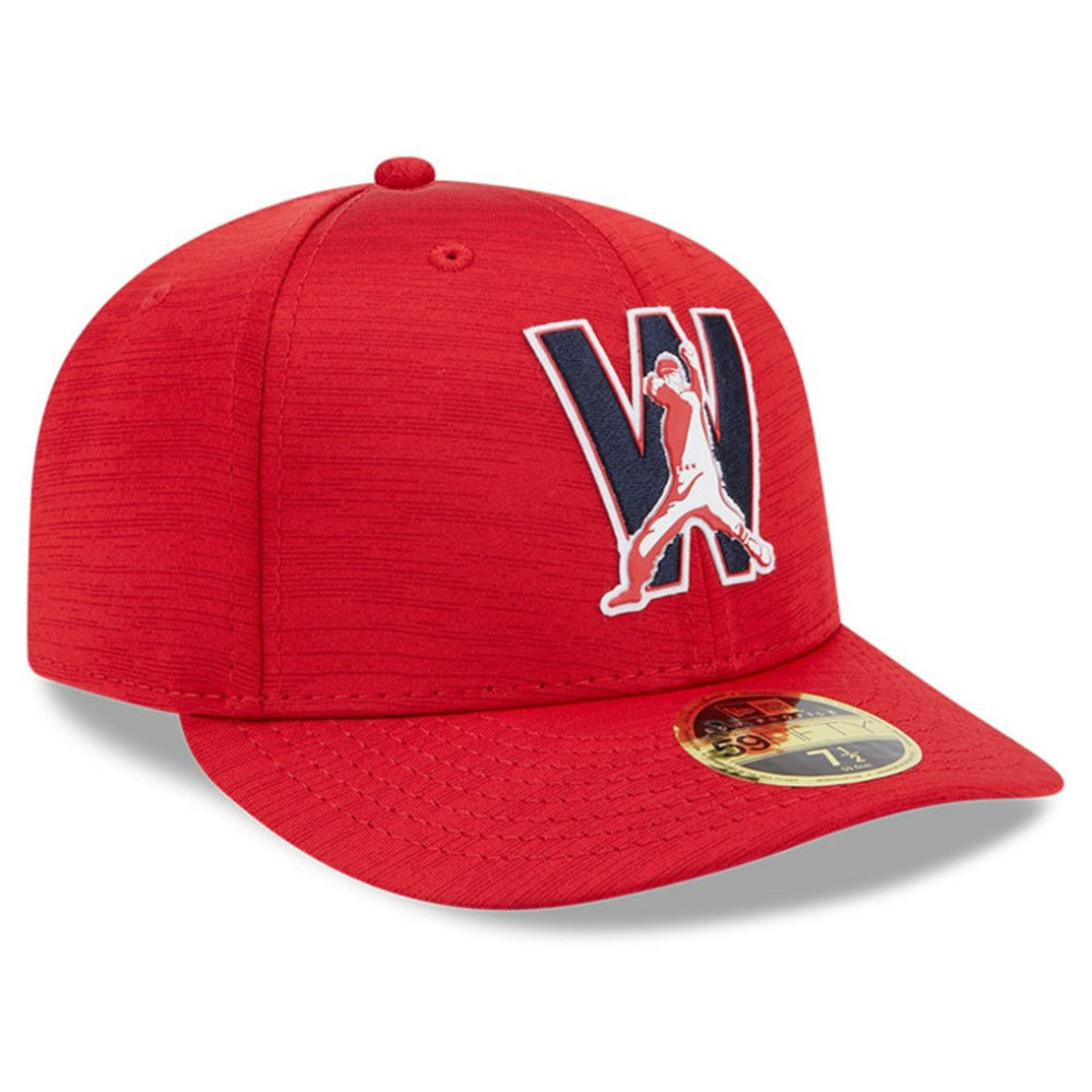 Washington Nationals New Era 2023 Clubhouse Low Profile 59FIFTY Fitted Hat - Red - New Era Sale