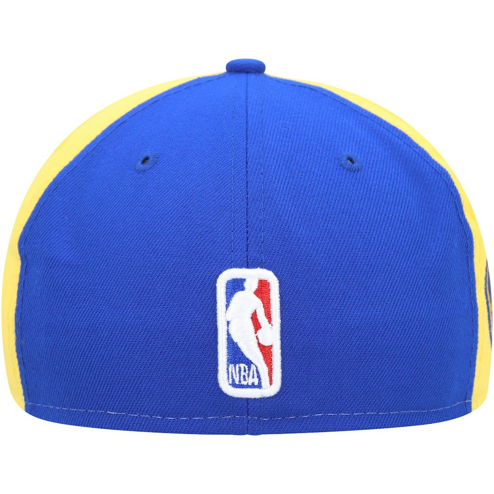 Golden State Warriors Back Half 9FIFTY Fitted Hat for sale White/Royal | New Era US