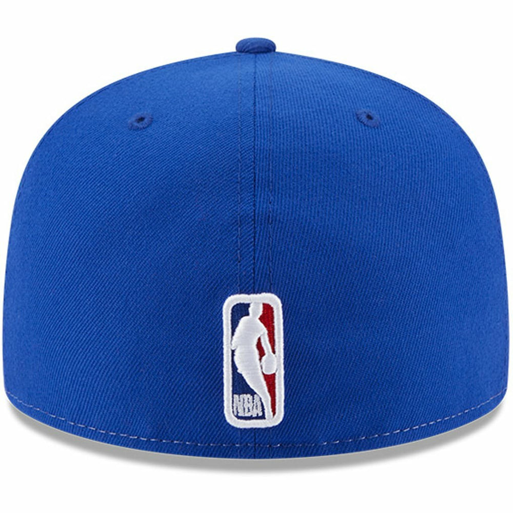 Philadelphia 76ers Back Half 9FIFTY Fitted Hat White/Royal | New Era outlet