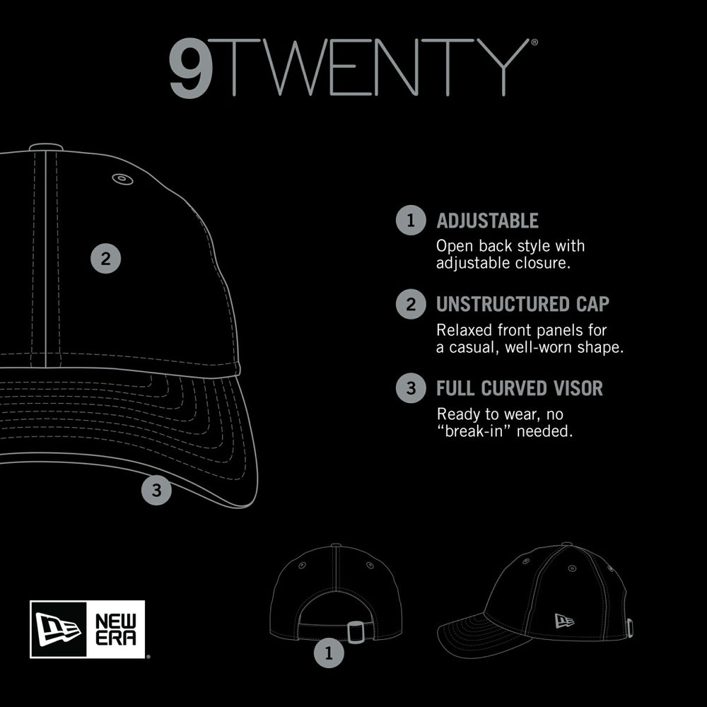 Phoenix Suns Back Half 9TWENTY Adjustable Hat White/Purple | New Era