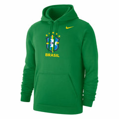 Brazil National Team Club Primary Pullover Hoodie Green - Nike for sale