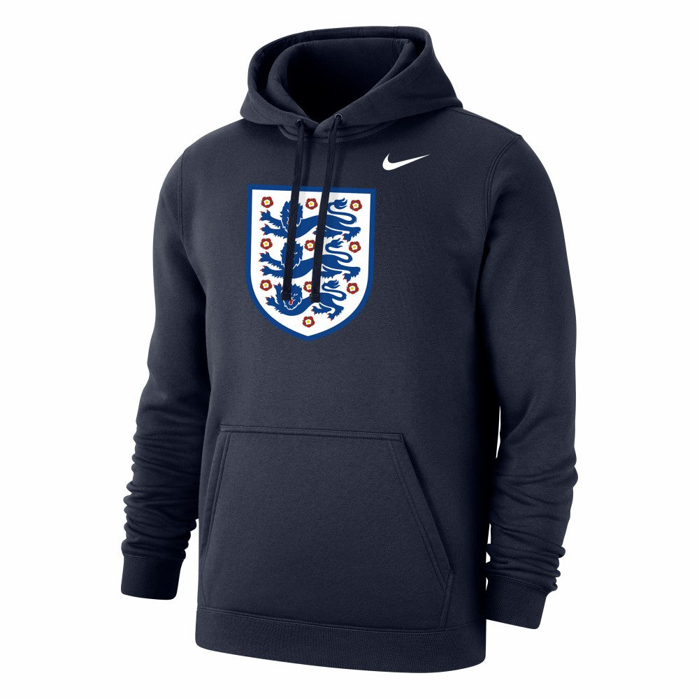 England National Team Club Primary Pullover Hoodie Navy - Nike Discount