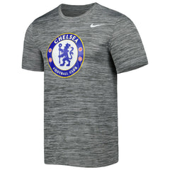 Chelsea Primary Logo Velocity Legend Performance T-Shirt Heather Gray - Nike outlet