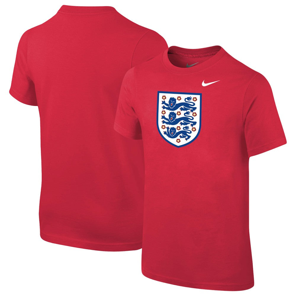 England National Team Youth Core Team T-Shirt Red - Nike for sale