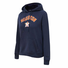 Houston Astros Pro Standard Women's Classic Fleece Pullover Hoodie - Navy - MLB Sale