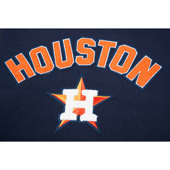 Houston Astros Pro Standard Women's Classic Fleece Pullover Hoodie - Navy - MLB Sale