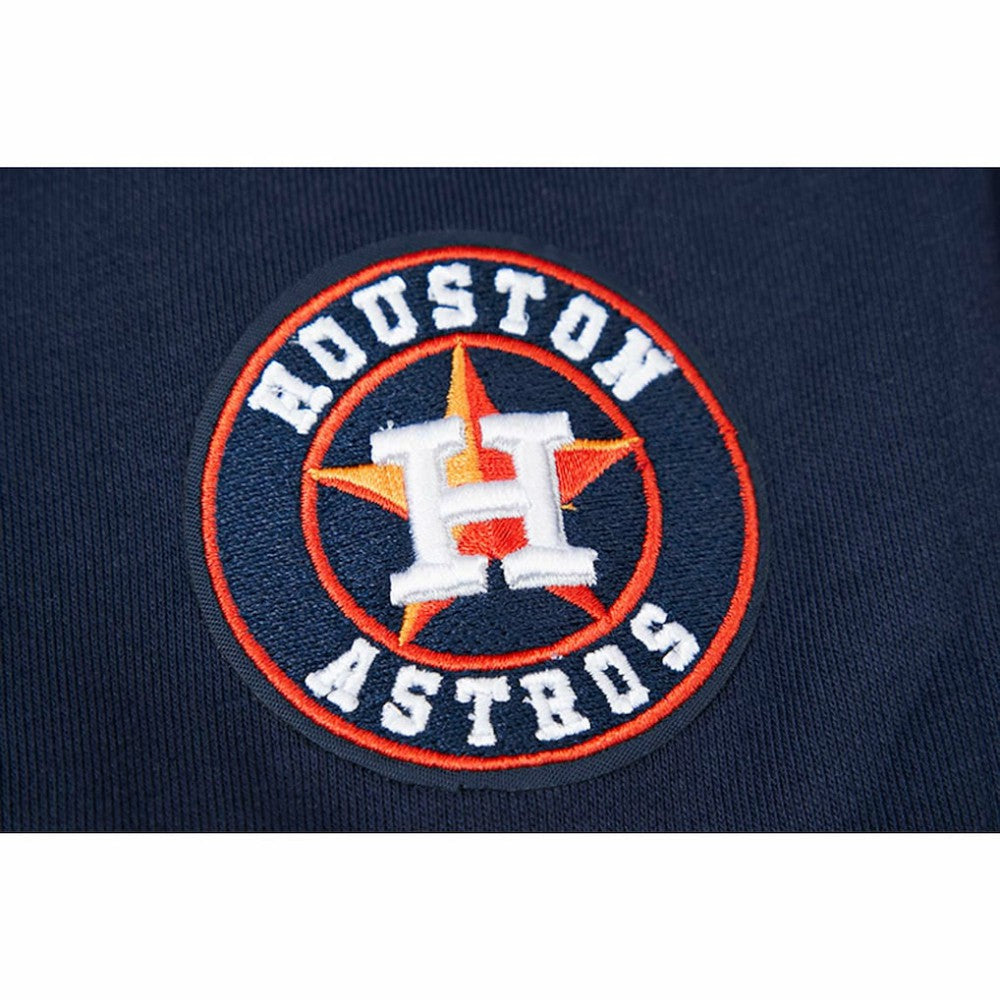 Houston Astros Pro Standard Women's Classic Fleece Pullover Hoodie - Navy - MLB Sale