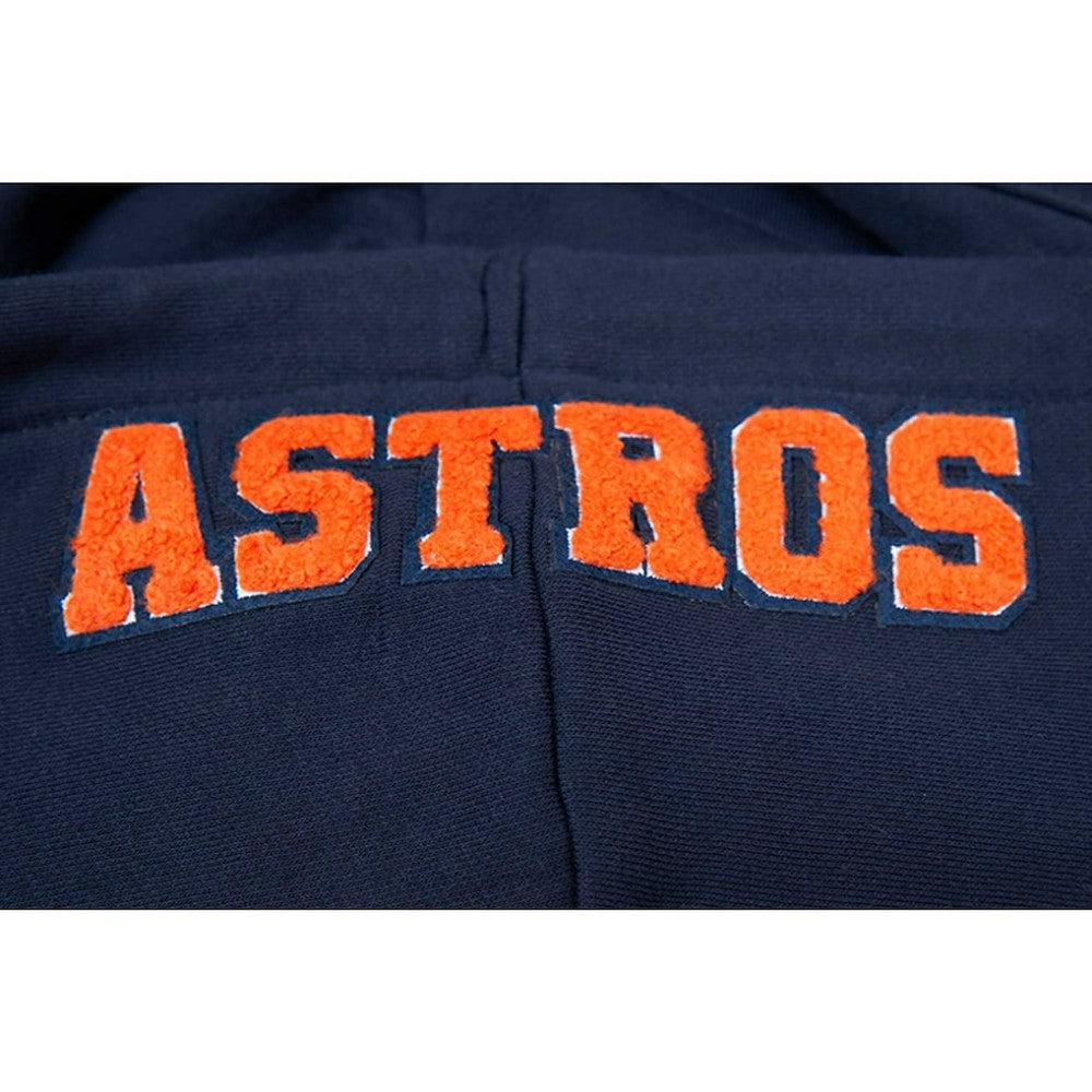 Houston Astros Pro Standard Women's Classic Fleece Pullover Hoodie - Navy - MLB Sale