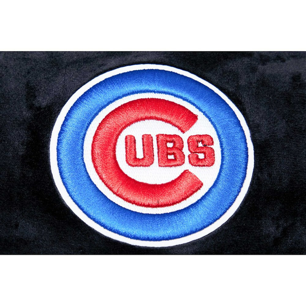 Chicago Cubs Pro Standard Women's Classic Velour Lounge Shorts - Black - MLB Lifestyle