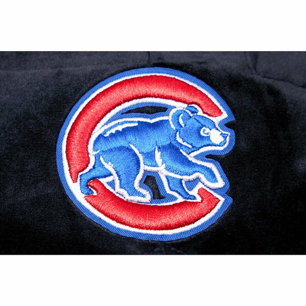 Chicago Cubs Pro Standard Women's Classic Velour Lounge Shorts - Black - MLB Lifestyle
