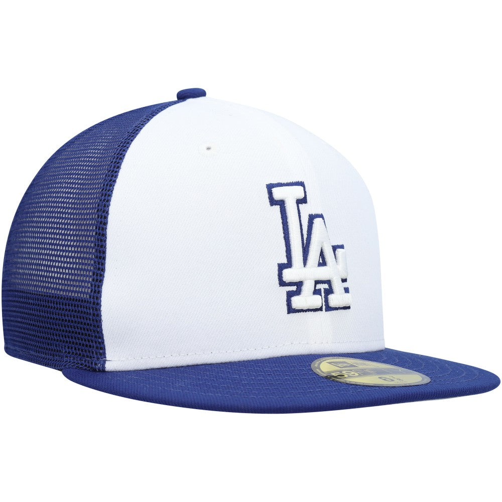 Los Angeles Dodgers New Era 2023 On-Field Batting Practice 59FIFTY Fitted Hat - White/Royal - New Era Discount