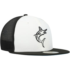 Miami Marlins New Era 2023 On-Field Batting Practice 59FIFTY Fitted Hat - White/Black - New Era Lifestyle