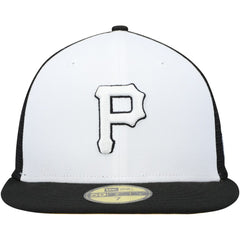 Pittsburgh Pirates New Era 2023 On-Field Batting Practice 59FIFTY Fitted Hat - White/Black - New Era Sale