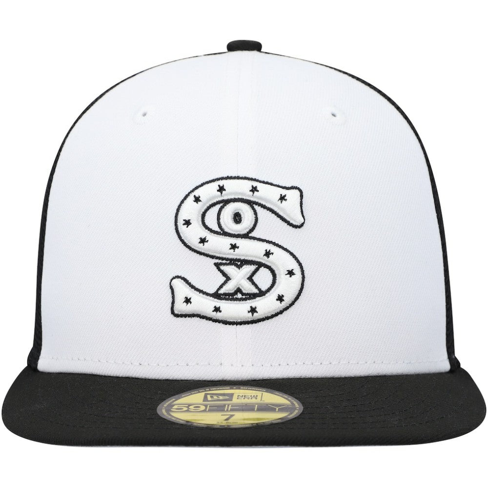 Chicago White Sox New Era 2023 On-Field Batting Practice 59FIFTY Fitted Hat - White/Black - New Era Online