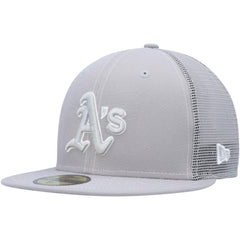 Athletics New Era 2023 On-Field Batting Practice 59FIFTY Fitted Hat - Gray - New Era Sale