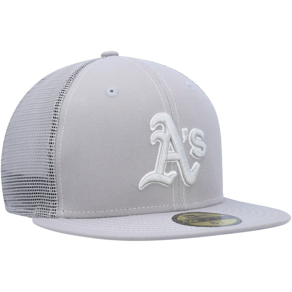 Athletics New Era 2023 On-Field Batting Practice 59FIFTY Fitted Hat - Gray - New Era Sale