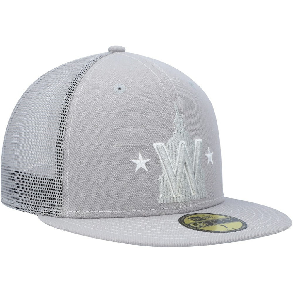 Washington Nationals New Era 2023 On-Field Batting Practice 59FIFTY Fitted Hat - Gray - New Era Online
