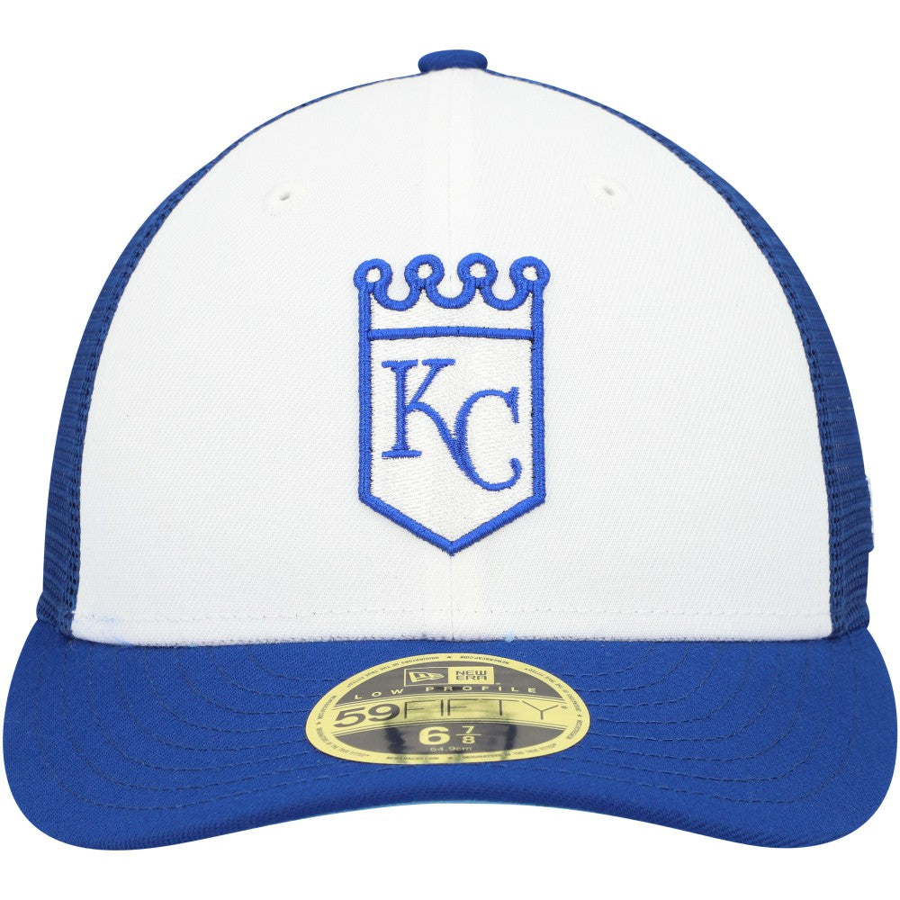 Kansas City Royals New Era 2023 On-Field Batting Practice Low Profile 59FIFTY Fitted Hat - Royal/White - New Era Sale