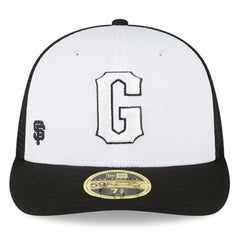 San Francisco Giants New Era 2023 On-Field Batting Practice Low Profile 59FIFTY Fitted Hat - White/Black - New Era Discount