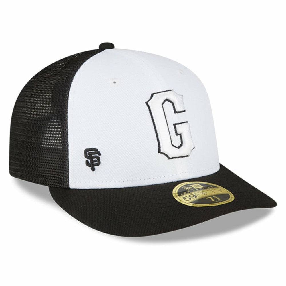San Francisco Giants New Era 2023 On-Field Batting Practice Low Profile 59FIFTY Fitted Hat - White/Black - New Era Discount