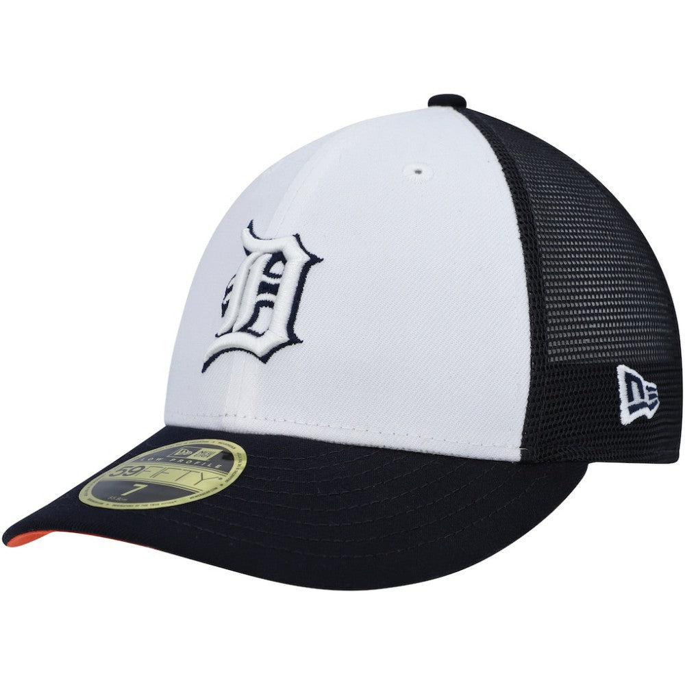 Detroit Tigers New Era 2023 On-Field Batting Practice Low Profile 59FIFTY Fitted Hat - White/Navy - New Era Sale