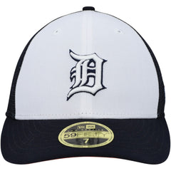 Detroit Tigers New Era 2023 On-Field Batting Practice Low Profile 59FIFTY Fitted Hat - White/Navy - New Era Sale