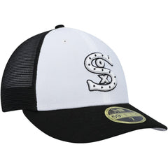 Chicago White Sox New Era 2023 On-Field Batting Practice Low Profile 59FIFTY Fitted Hat - White/Black - New Era Discount