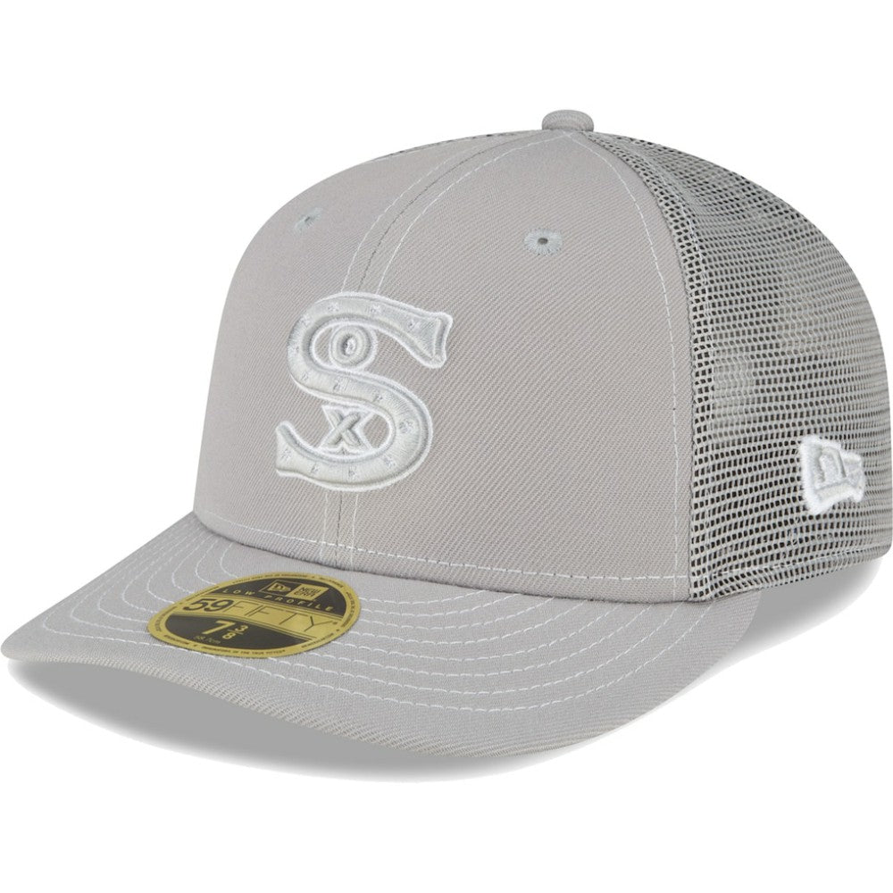 Chicago White Sox New Era 2023 On-Field Batting Practice Low Profile 59FIFTY Fitted Hat - Gray - New Era Lifestyle