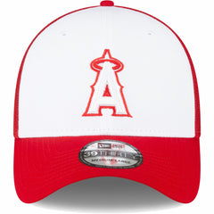Los Angeles Angels New Era 2023 On-Field Batting Practice 39THIRTY Flex Hat - Red/White - New Era Online