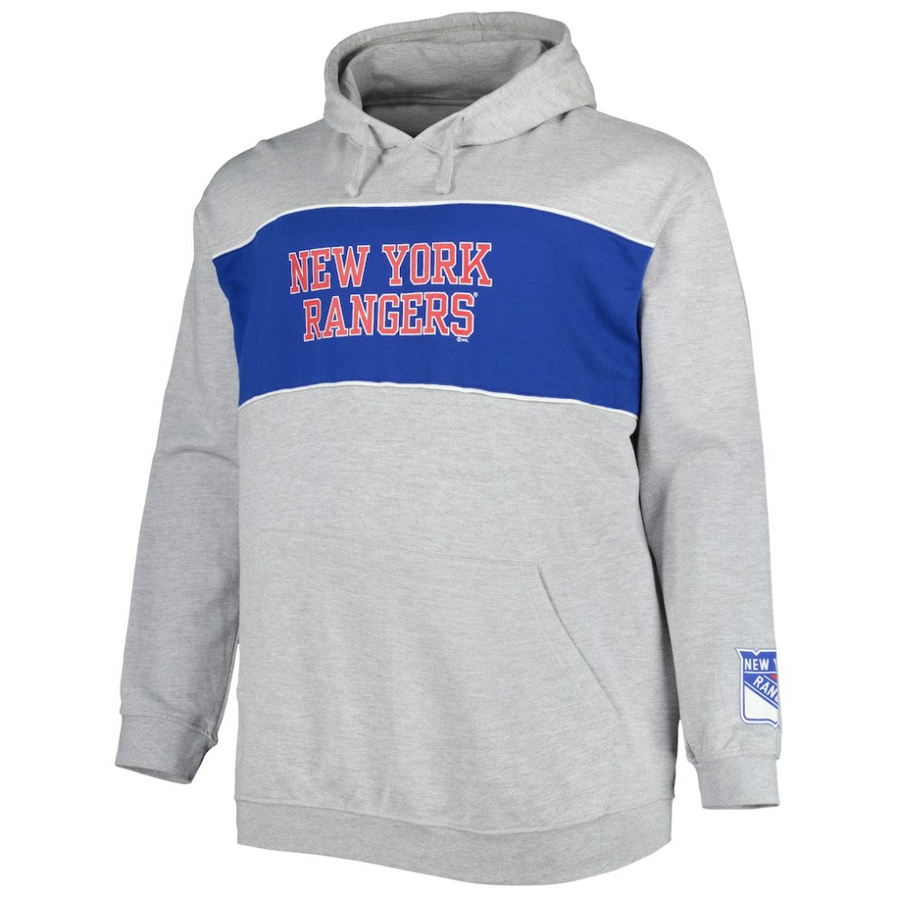 Artemi Panarin New York Rangers Big & Tall Player Pullover Hoodie - Heather Gray - NHL 4992922