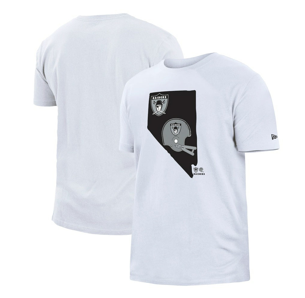 Las Vegas Raiders New Era Gameday State T-Shirt White