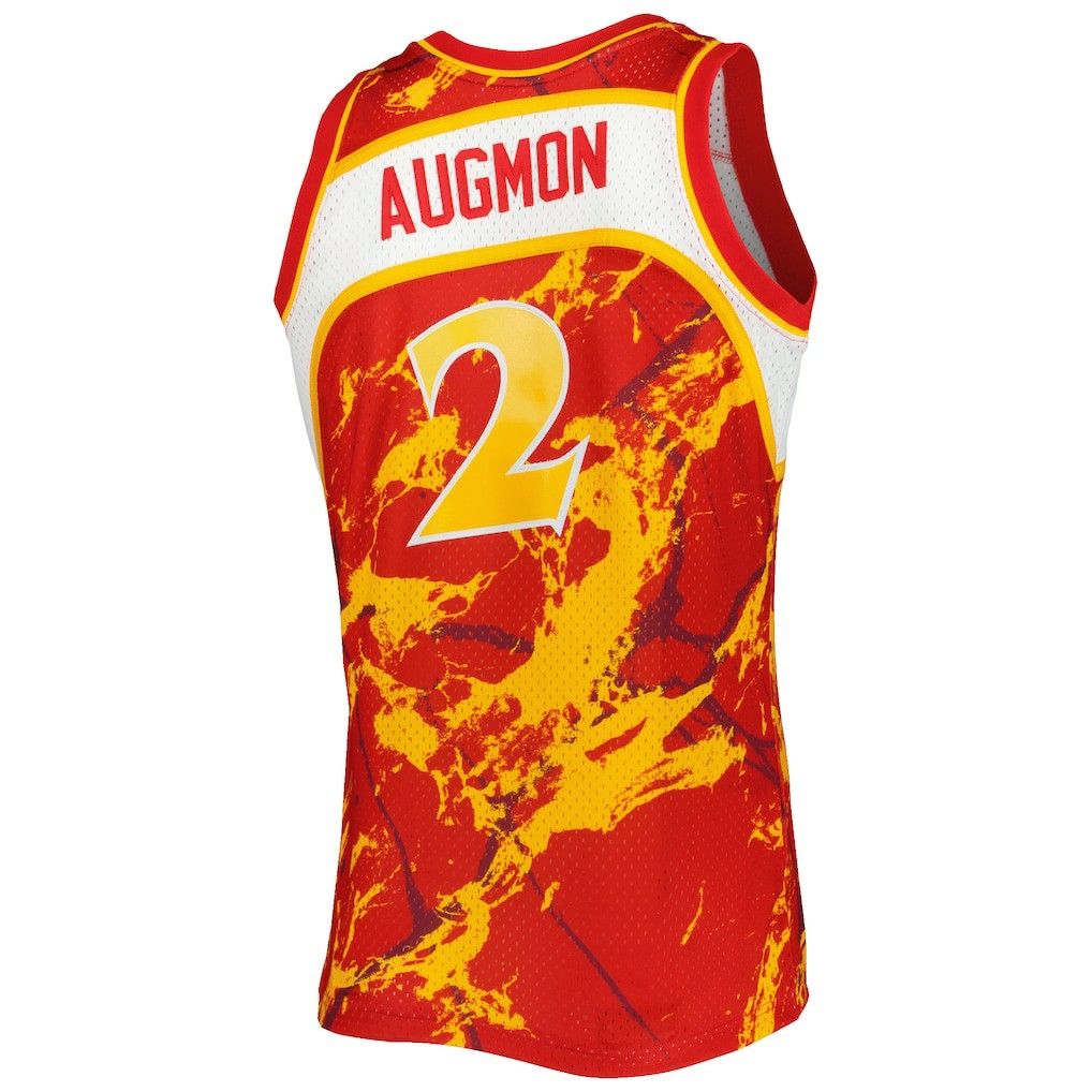 Stacey Augmon Atlanta Hawks 1991/92 Hardwood Classics Marble Swingman Jersey Red | Mitchell & Ness Near Me