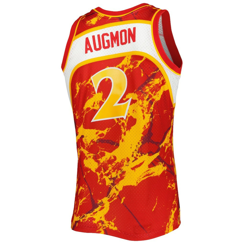 Stacey Augmon Atlanta Hawks 1991/92 Hardwood Classics Marble Swingman Jersey Red | Mitchell & Ness Near Me