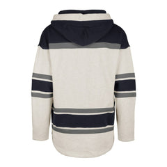 Columbus Blue Jackets '47 Rockaway Lace-Up Pullover Hoodie - Oatmeal - NHL 4993235