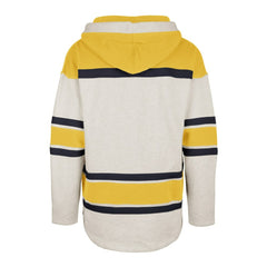 Nashville Predators '47 Rockaway Lace-Up Pullover Hoodie - Oatmeal - NHL 4993236