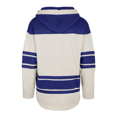Toronto Maple Leafs '47 Rockaway Lace-Up Pullover Hoodie - Oatmeal - NHL 4993249