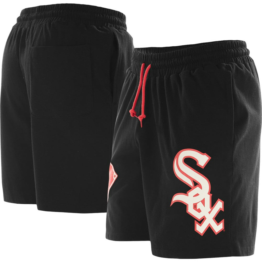 Chicago White Sox New Era Color Pack Knit Shorts - Black - New Era Discount