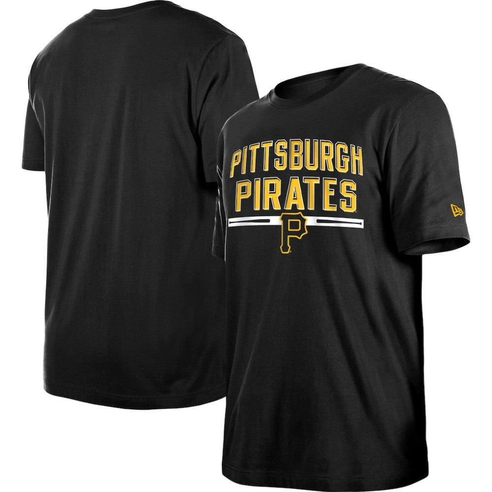 Pittsburgh Pirates New Era Batting Practice T-Shirt - Black - New Era on Sale