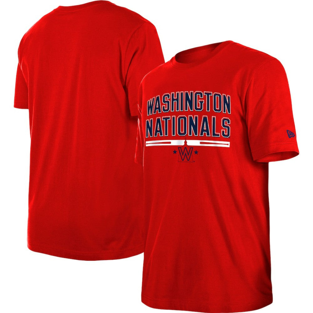 Washington Nationals New Era Batting Practice T-Shirt - Red - New Era Sale