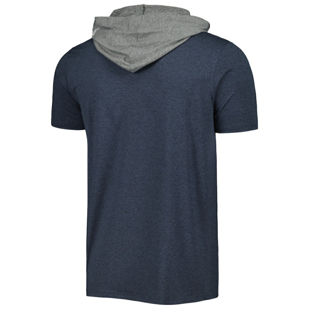 Boston Red Sox New Era Team Hoodie T-Shirt - Navy - New Era Discount