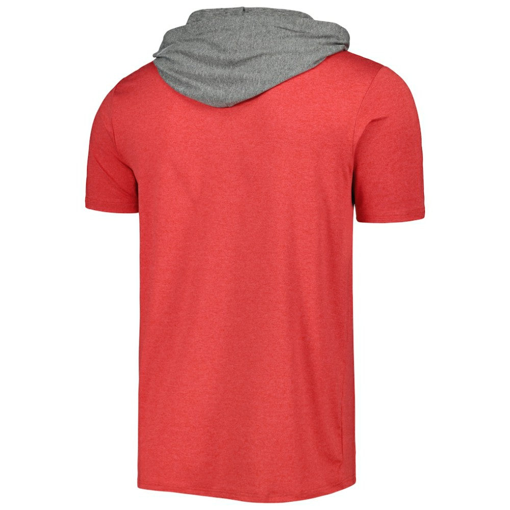 Washington Nationals New Era Team Hoodie T-Shirt - Red - New Era Discount