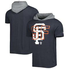 San Francisco Giants New Era Team Hoodie T-Shirt - Black - New Era Sale