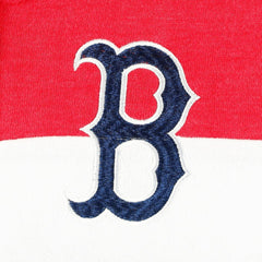 Boston Red Sox New Era Women's Colorblock Full-Zip Hoodie Jacket - Heather Navy - New Era Lifestyle