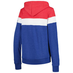 Chicago Cubs New Era Women's Colorblock Full-Zip Hoodie Jacket - Heather Royal - New Era Sale