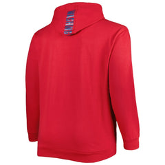 Washington Capitals Big & Tall Fleece Pullover Hoodie - Red - NHL 4995012
