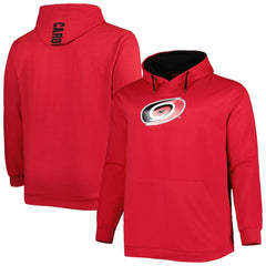Carolina Hurricanes Big & Tall Fleece Pullover Hoodie - Red - NHL 4995015